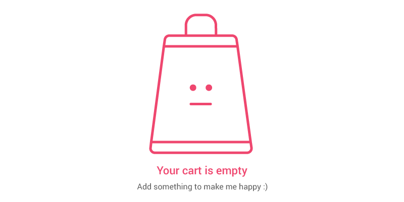 cart is empty